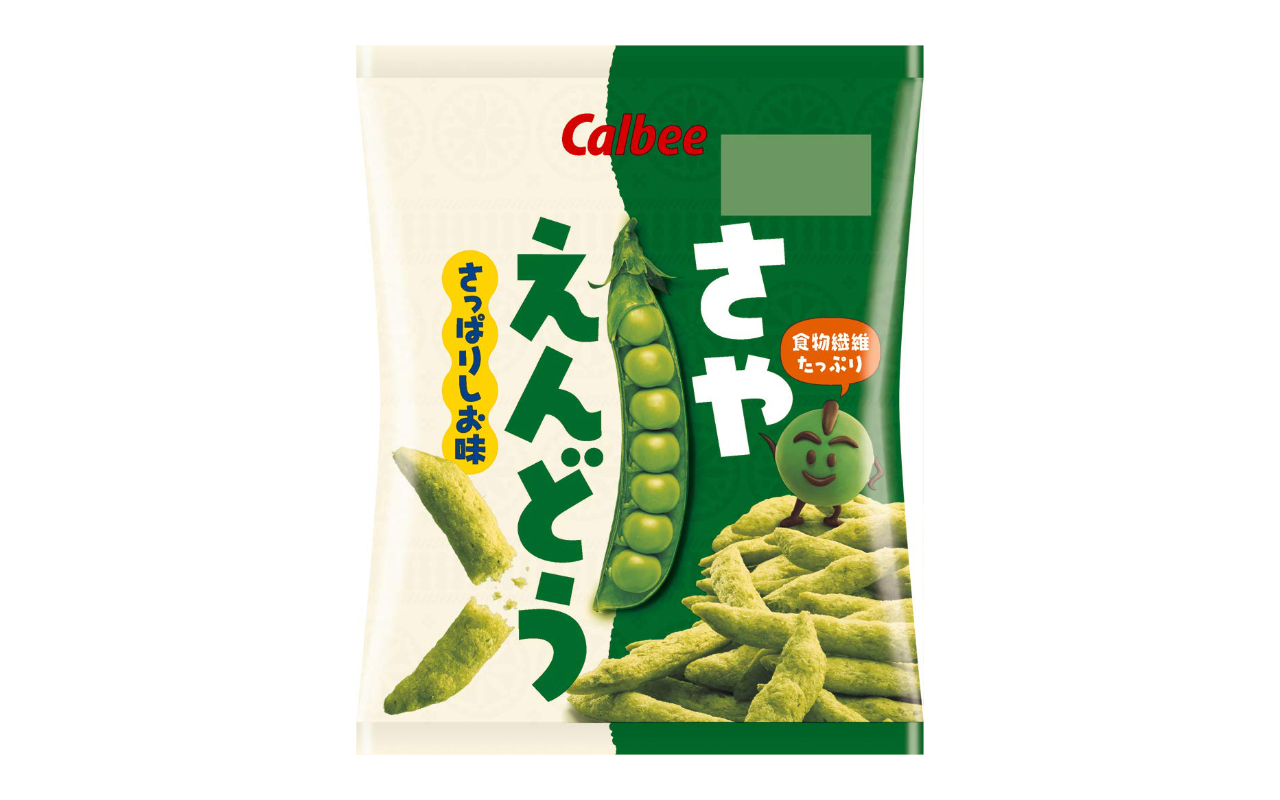 さやえんどう さっぱりしお味のカロリー カルビー おやつ辞典