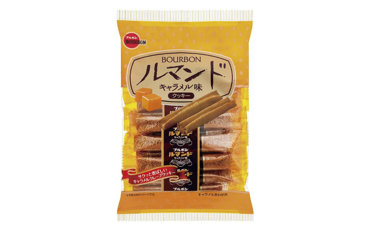 ルマンド キャラメル味 のカロリー ブルボン おやつ辞典 ルマンド キャラメル味 のカロリー ブルボン おやつ辞典